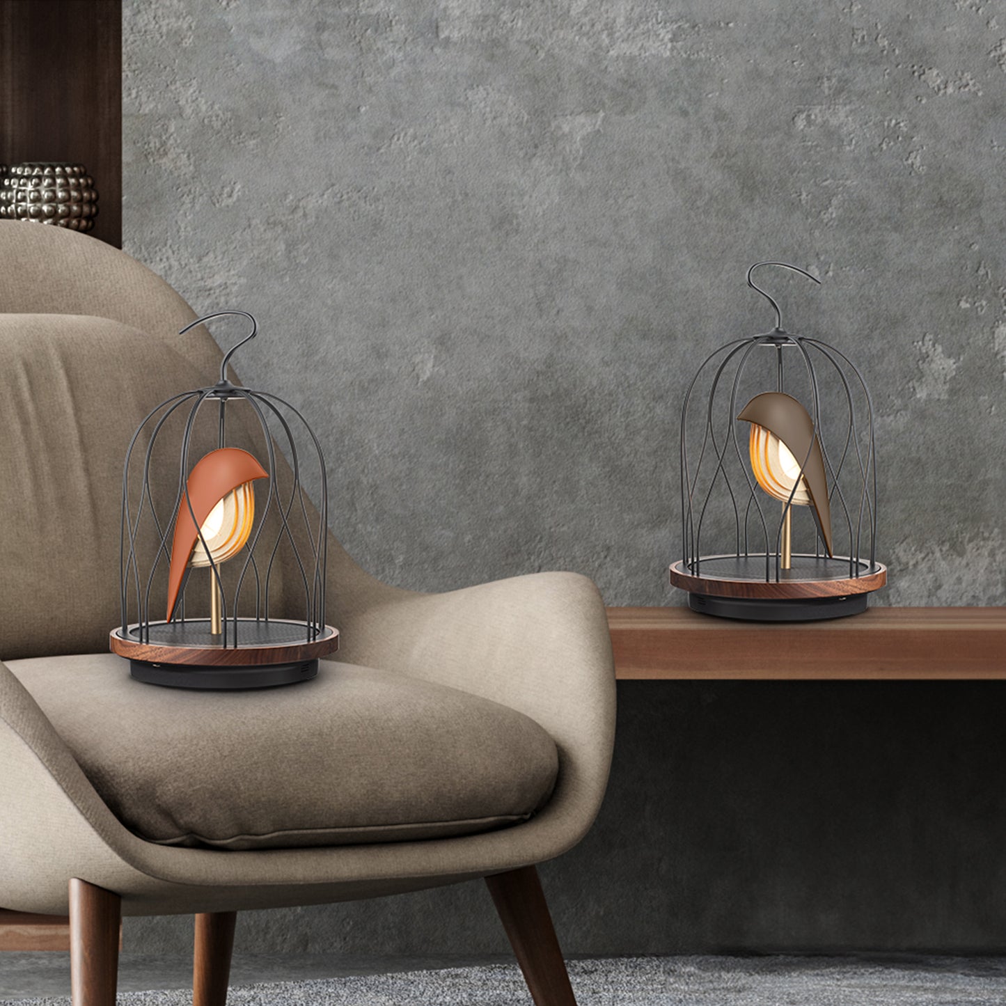 JINGOOs wireless audio light-matte pure color