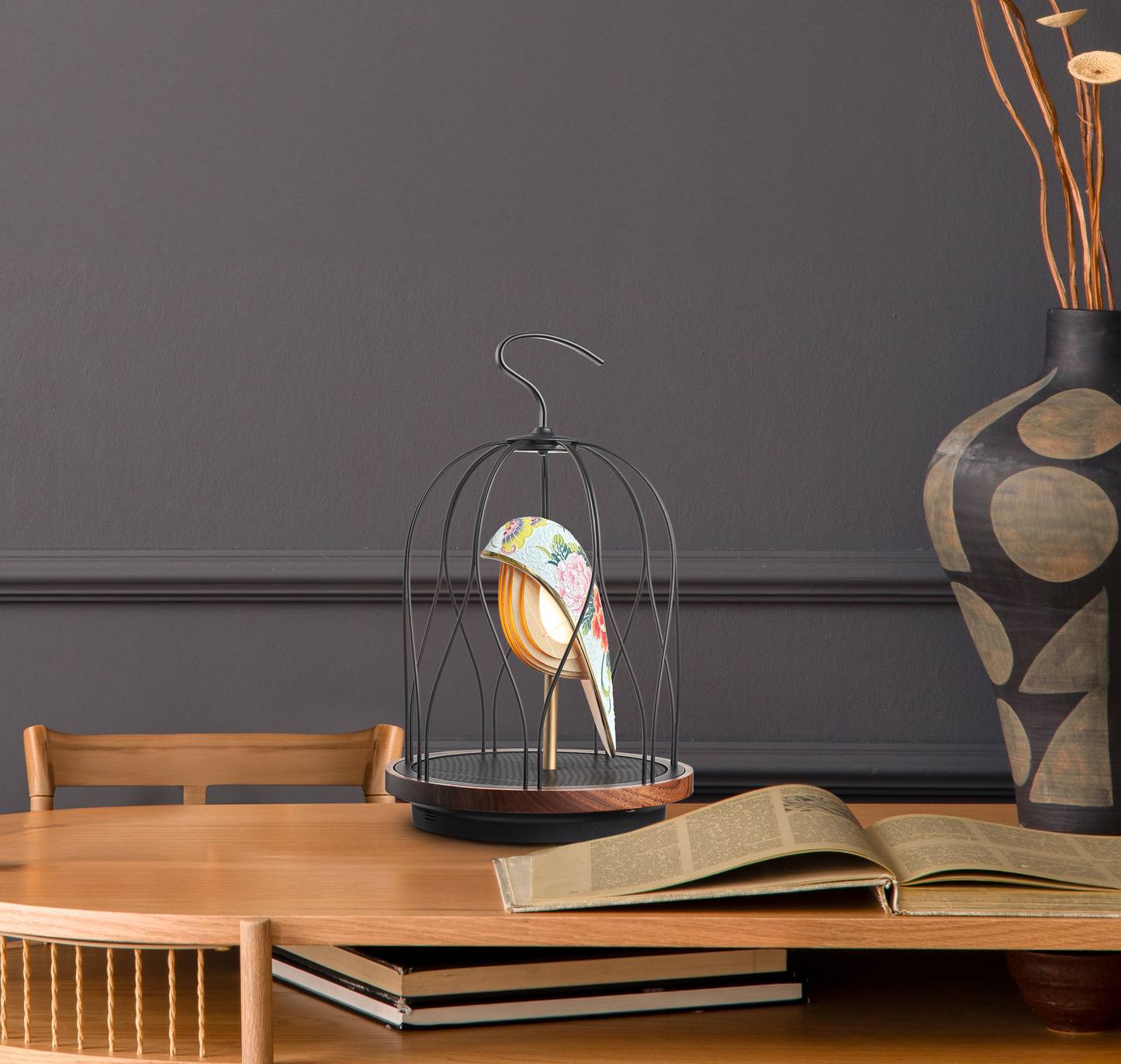 JINGOOs Wireless Audio Light- Rainbow Peony